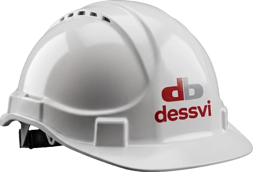 Casco de seguridad Grupo Dessvi Construcciones